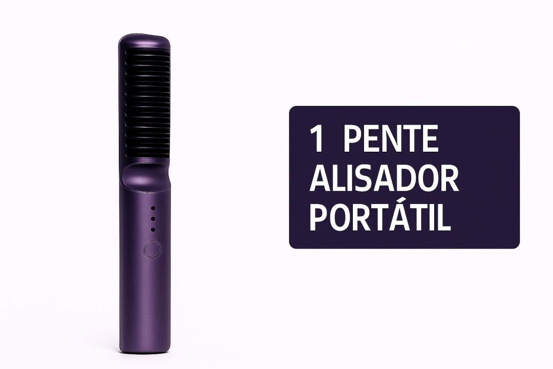 Pente Alisador Portátil