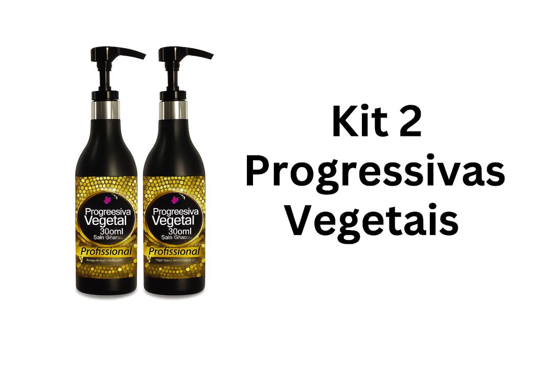 Kit 2 Progressivas Vegetais